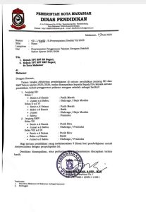 Kepsek SD Inpres Layang Bertingkat Diduga Abaikan Aturan Seragam Sekolah