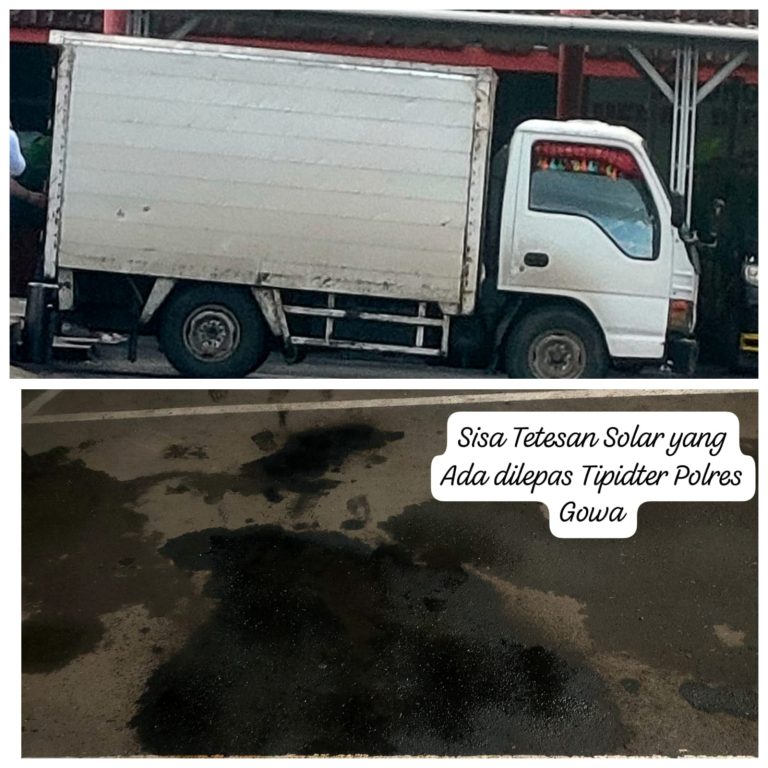 Mobil Box Milik Mafia BBM Ditangkap Polres Gowa, LIN Berikan Apresiasi Kanit Tipidter Ungkap Pelaku Utama